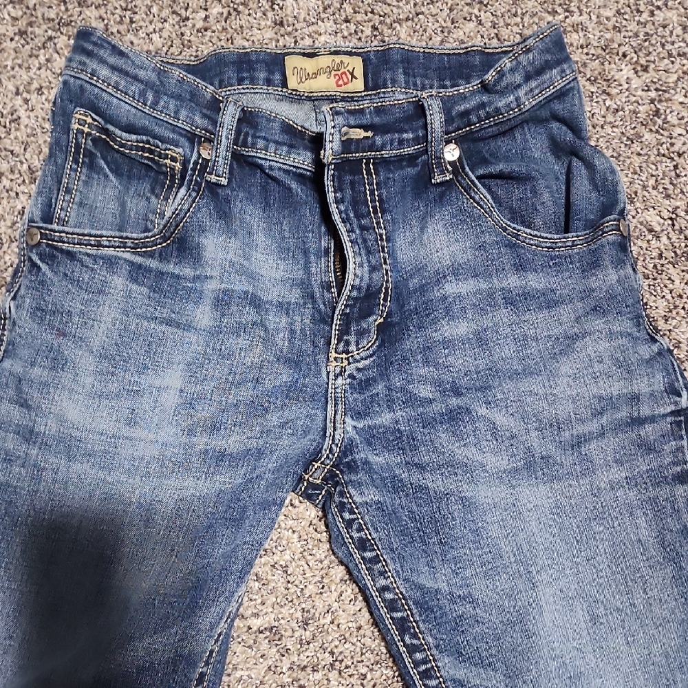 Wrangler 20X Boy's Blue Jeans